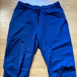 Nike Blue Sweatpants with Elastic Waistband